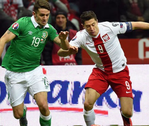 Ba Lan 2-1 Ireland: Thắng trên sân nhà Ba Lan giành vé tới EURO