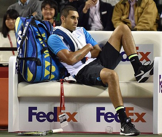 “Bad boy” Kyrgios chứng nào tật nấy