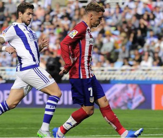 Real Sociedad 0-2 Atletico Madrid: Ngày về của Griezmann