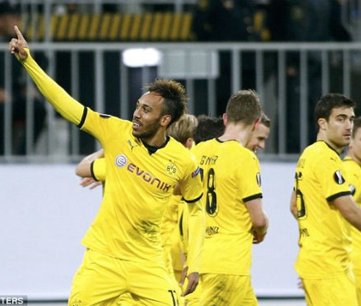 Qabala 1-3 Borussia Dortmund: Ngày Aubameyang lên đồng