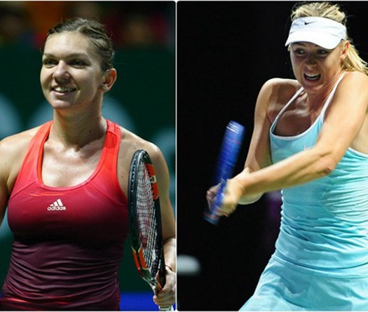 WTA Finals 2015: Halep vẫn ngại Sharapova
