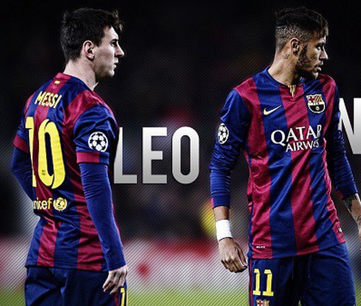 Neymar đang sáng, Barca có cần Messi?