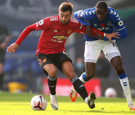 MU với thống kê áp đảo trước Everton ở Ngoại hạng Anh