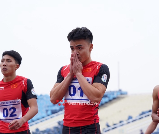 “Vua tốc độ” Ngần Ngọc Nghĩa vô đối chạy 100m hai năm liên tiếp