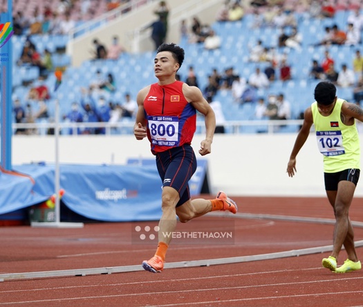 “Vua chạy ngắn” Ngần Ngọc Nghĩa tập luyện sau chấn thương, đặt mục tiêu chinh phục HCV SEA Games 32