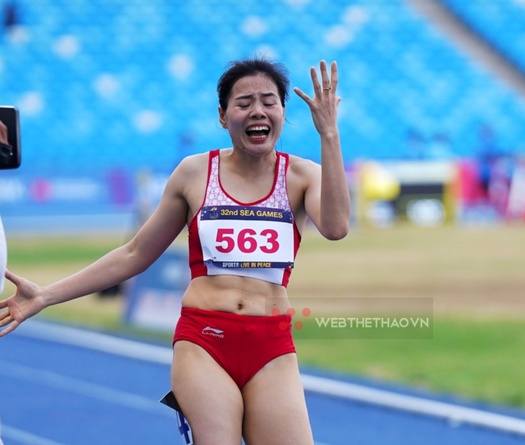Kỷ lục gia SEA Games Nguyễn Thị Huyền cùng tổ chạy 400m dự giải điền kinh vô địch châu Á 2023