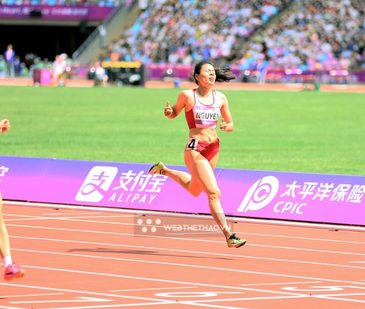 Không vào chung kết 400m rào Asiad 19, Nguyễn Thị Huyền lại lỡ cơ hội để đời giành huy chương điền kinh Á vận hội