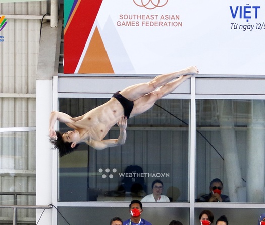 Việt Nam tuột huy chương nhảy cầu đơn nam cầu mềm 1m, Malaysia có HCV thứ ba