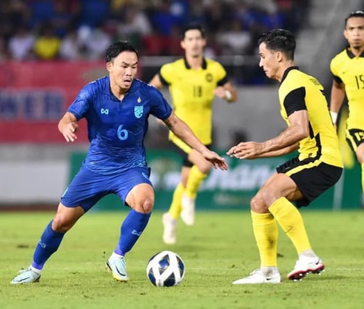 Thái Lan có nguy cơ trở thành cựu vương AFF Cup 2022 sau trận thua Malaysia