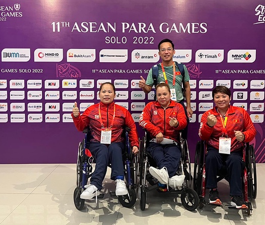 Tuyển thủ điền kinh, bơi Việt Nam tiếp tục “gặt vàng” ASEAN Para Games 2022