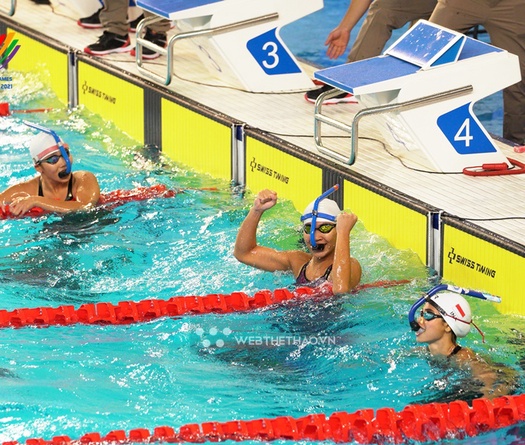 Kỷ lục gia SEA Games Phạm Thị Thu giành cú đúp vàng giải lặn quốc gia 2023