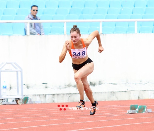Quách Thị Lan là VĐV Đông Nam Á duy nhất chạy 400m rào nữ giải điền kinh thế giới 2022