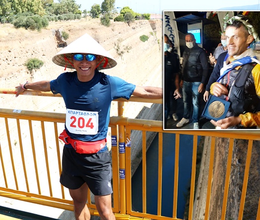 Giải chạy siêu đường trường Spartathlon huyền thoại trong ký ức chàng trai Việt
