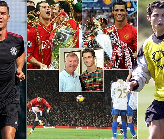 Hình ảnh đặc biệt của Ronaldo: Từ cậu bé gầy gò đến cựu binh cơ bắp