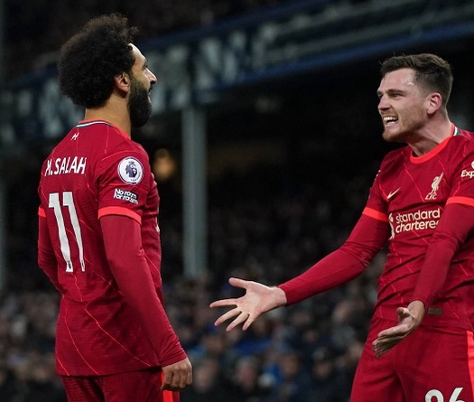 Salah đáp trả cuộc bầu chọn Quả bóng vàng bằng siêu phẩm