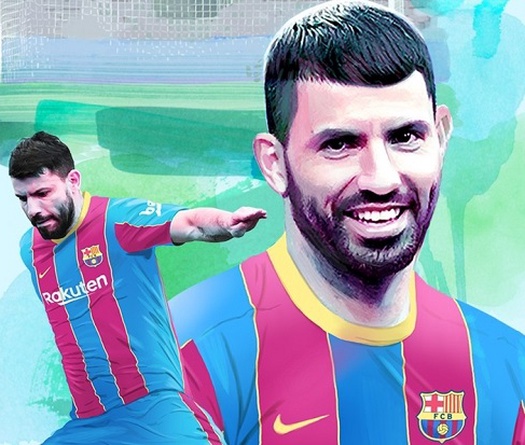 Aguero có điều khoản giải phóng “trăm triệu” euro với Barca