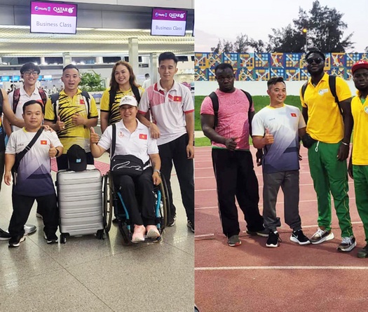 Đoàn VĐV người khuyết tật Việt Nam thi đấu thành công tại World Para Athletics Grand Prix 2022