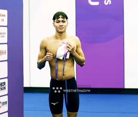 Bơi dưới sức so với SEA Games, Trần Hưng Nguyên trượt vé vào chung kết đáng tiếc ở Asiad 19