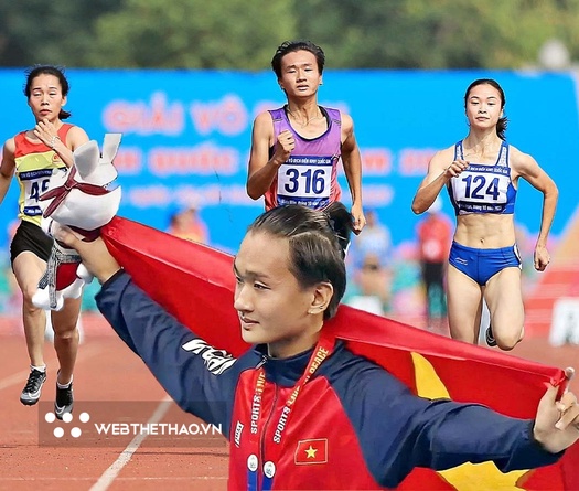 Ứng viên đặc cách dự Olympic Paris 2024 Trần Thị Nhi Yến dự giải điền kinh trẻ châu Á