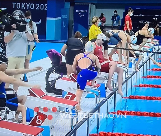 “Chiến binh” Bích Như không vào chung kết bơi 50m tự do S6 Paralympic Tokyo