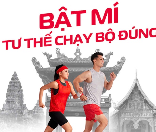 Tư thế chạy bộ đúng cách cho VĐV dự Viettel Marathon