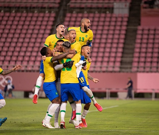 U23 Brazil vào chung kết Olympic 2021 sau màn “đấu súng”