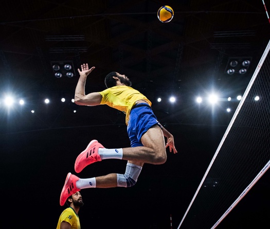 Những hình ảnh ấn tượng tại nội dung nam Volleyball Nations League 2021