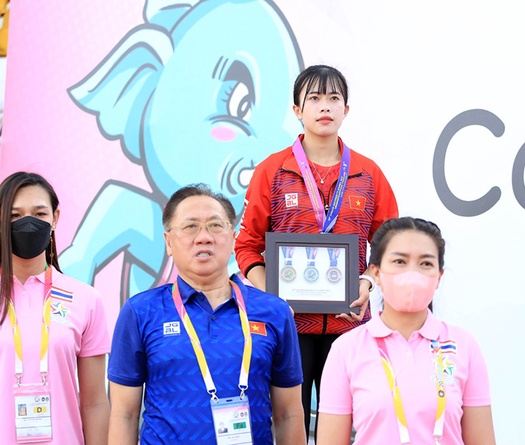 Giành 9 HCV, điền kinh giúp Việt Nam tạm xếp hạng 4 Đại hội Sinh viên Đông Nam Á 2022