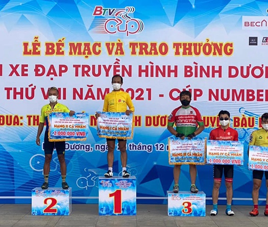 Kết thúc giải xe đạp truyền hình Bình Dương 2021: Sài Gòn Velo thắng lớn
