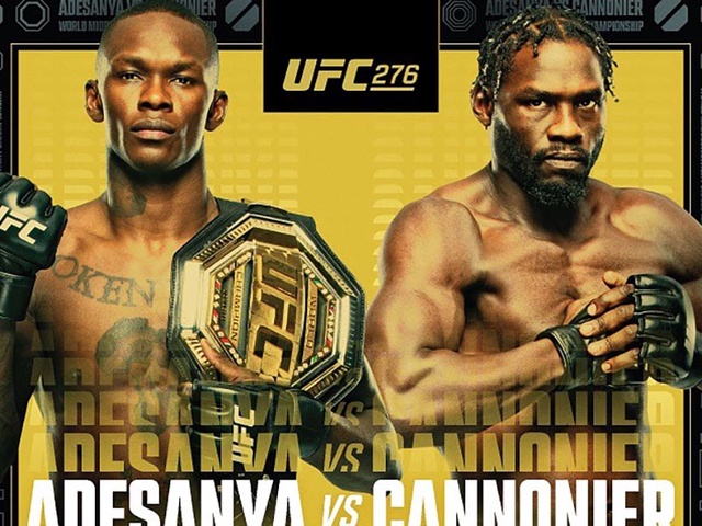 Lịch thi đấu UFC 276: Adesanya vs Cannonier, Volkanovski vs Holloway 3 
