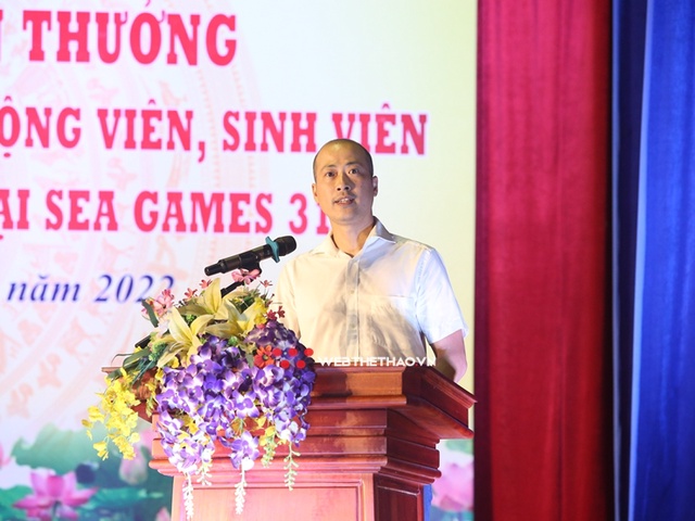 ĐH TDTT Bắc Ninh tổ chức lễ Tổng kết, khen thưởng các cán bộ, HLV, VĐV, sinh viên đạt thành tích tại SEA Games 31