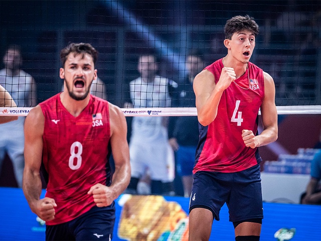 Torey Decalco trở lại ấn tượng, Mỹ tiếp tục bất bại tại VNL 2022