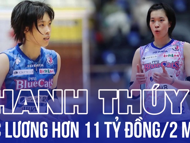 Ngưỡng mộ mức thu nhập khủng của Thanh Thúy khi xuất ngoại | Bóng chuyền