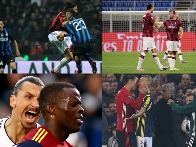 Những đối thủ mà Ibrahimovic gây hấn: Từ Materazzi đến Calhanoglu