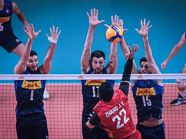 Thất bại toàn diện trước Ý, bóng chuyền nam Trung Quốc hết cơ hội đi tiếp tại VNL 2022?