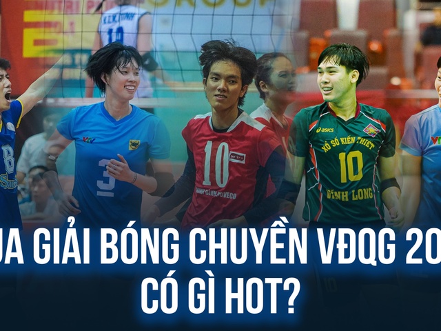 Mùa giải bóng chuyền VĐQG 2022 có gì hot?