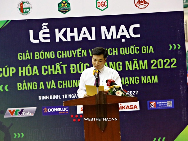 Khai mạc giải Bóng chuyền VĐQG cúp Hóa chất Đức Giang 2022: Xứng tầm giải đấu hàng đầu quốc nội