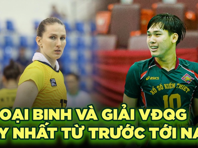 Ngoại binh sẽ làm cho giải bóng chuyền VĐQG hay nhất từ trước đến nay