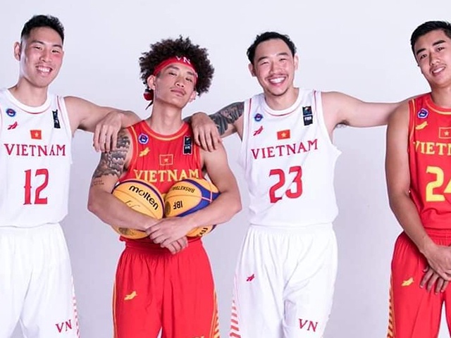 Đội tuyển bóng rổ 3x3 Việt Nam trở lại đấu trường châu Á tại FIBA 3x3 Asia Cup 2022