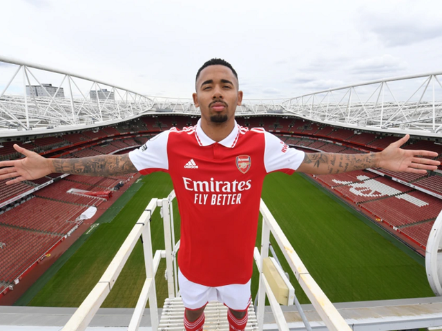 Arsenal chính thức công bố bản hợp đồng Gabriel Jesus