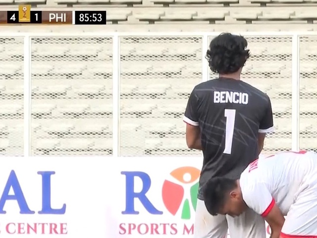 Hình ảnh “thủ môn” Nhâm Mạnh Dũng tái hiện ở giải U19 Đông Nam Á 2022