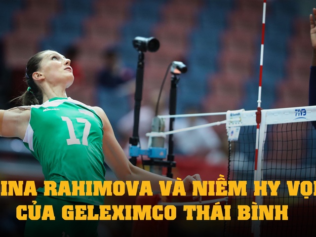 Polina Rahimova và nỗ lực gồng gánh đồng đội ở trận đầu ra quân cho Geleximco Thái Bình