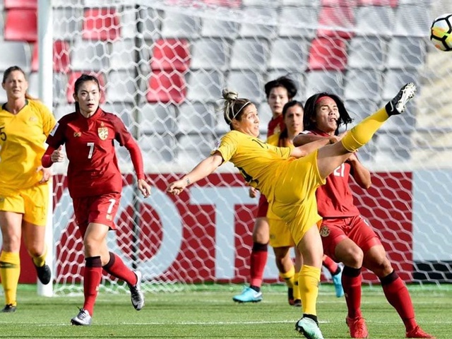 Nữ Thái Lan vất vả hòa Australia, vẫn có nguy cơ bị loại ở AFF Cup 2022
