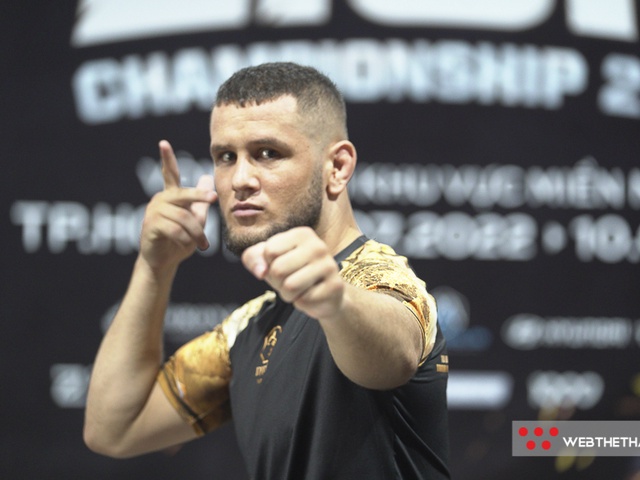 Jovidon Khojaev - Chiến binh Trung Á tham vọng thống trị sàn đấu LION Championship