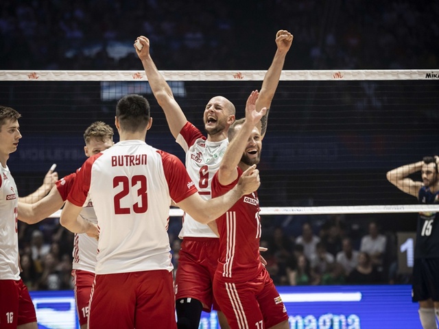 Những cú phát bóng uy lực mang về tấm HCĐ cho bóng chuyền nam Ba Lan tại VNL 2022