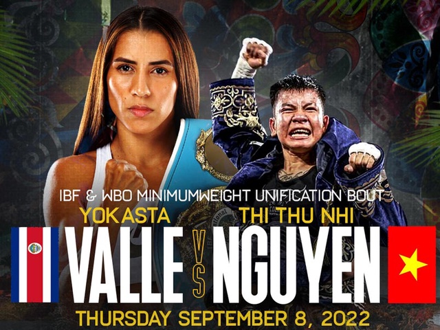 Nguyễn Thị Thu Nhi thống nhất đai Boxing thế giới trong tháng 9