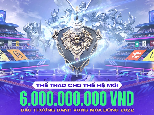 ĐTDV Mùa Đông 2022 công bố mức tiền thưởng cao nhất lịch sử Liên Quân Việt Nam