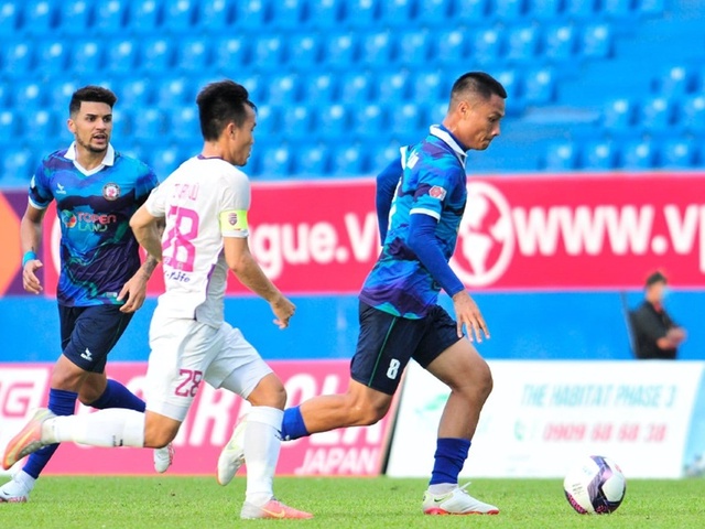 Xuất hiện trận đấu có nhiều bàn thắng nhất V.League 2022