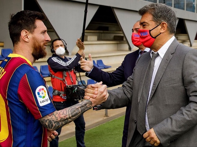 Laporta: “Messi giải nghệ tại Barca sẽ thành hiện thực”