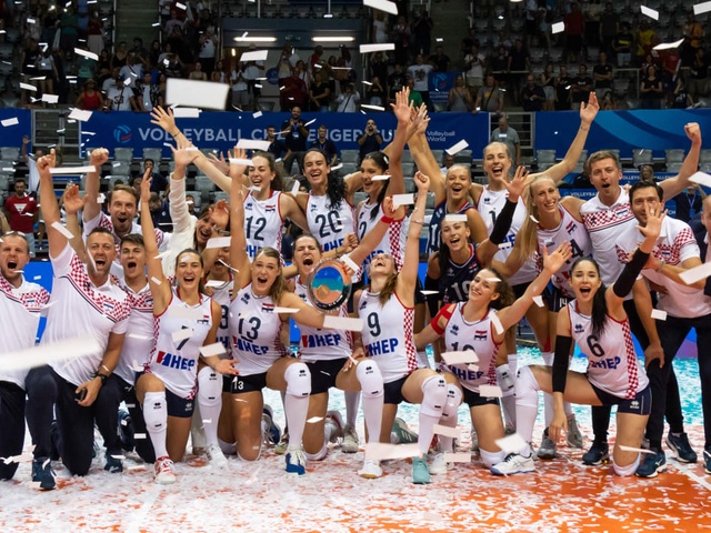 Croatia và Cuba lên ngôi vô địch giải bóng chuyền Challenger Cup 2022